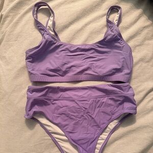 Purple bikini